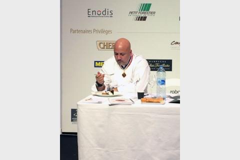 Frédéric Anton Président d’honneur du jury de l’International Catering Cup